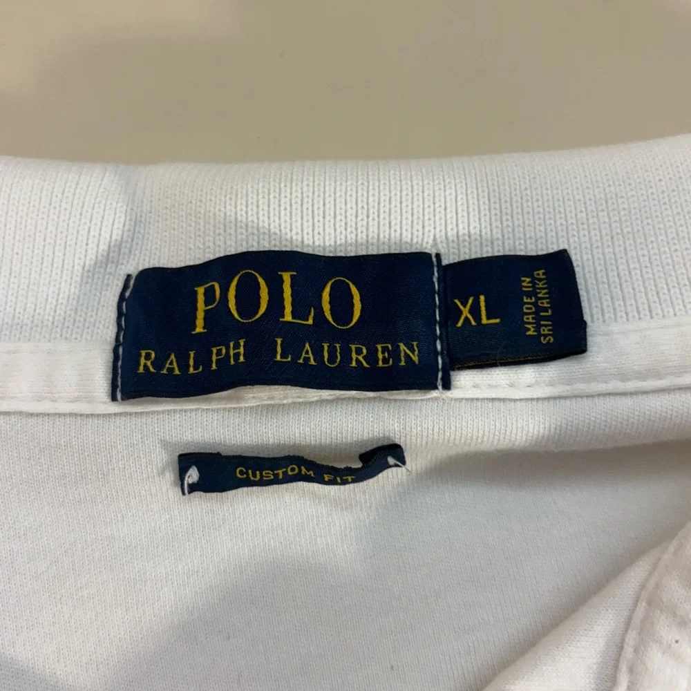 Ralph Lauren White Polo Shirt